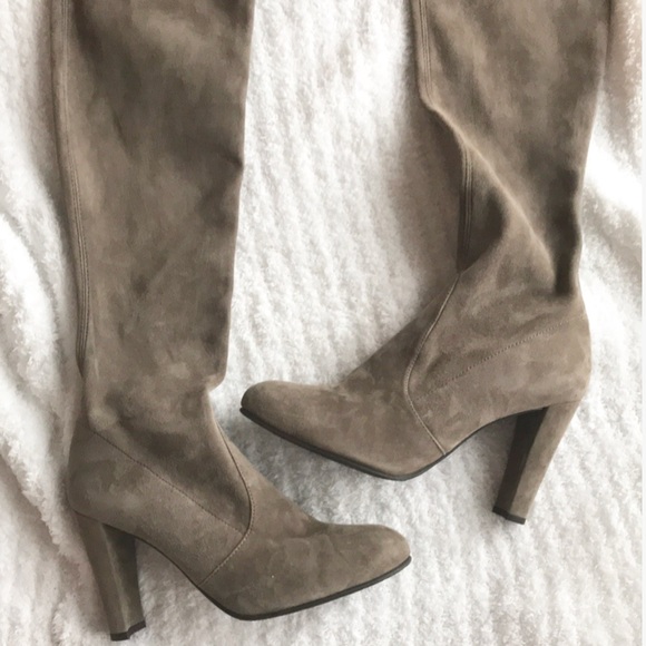 FINAL SALE NWT Stuart Weitzman Highland Suede Boot - Picture 4 of 8